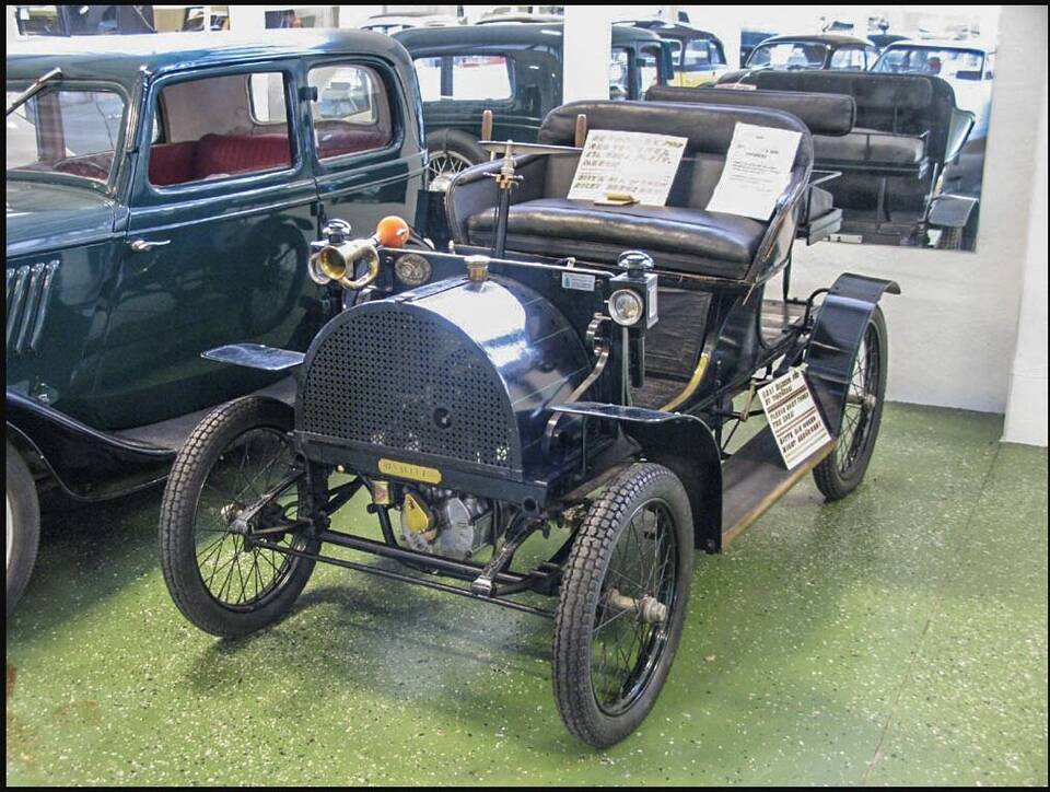 Exact model and model year; museum display in Sweden.