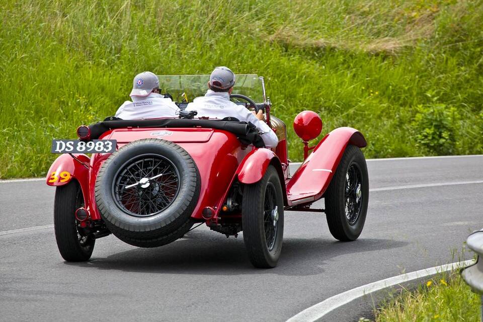Commons identifies a 1929 Alfa Romeo 6C 1750 Super Sport Zagato at the 2018 Mille Miglia. It does not establish chassis 312910.
