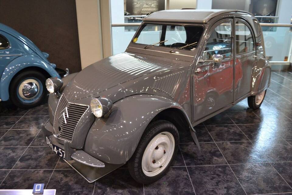 1953 Citroën 2CV Type A, the same early type and body family as the 1948 launch car but five years newer.