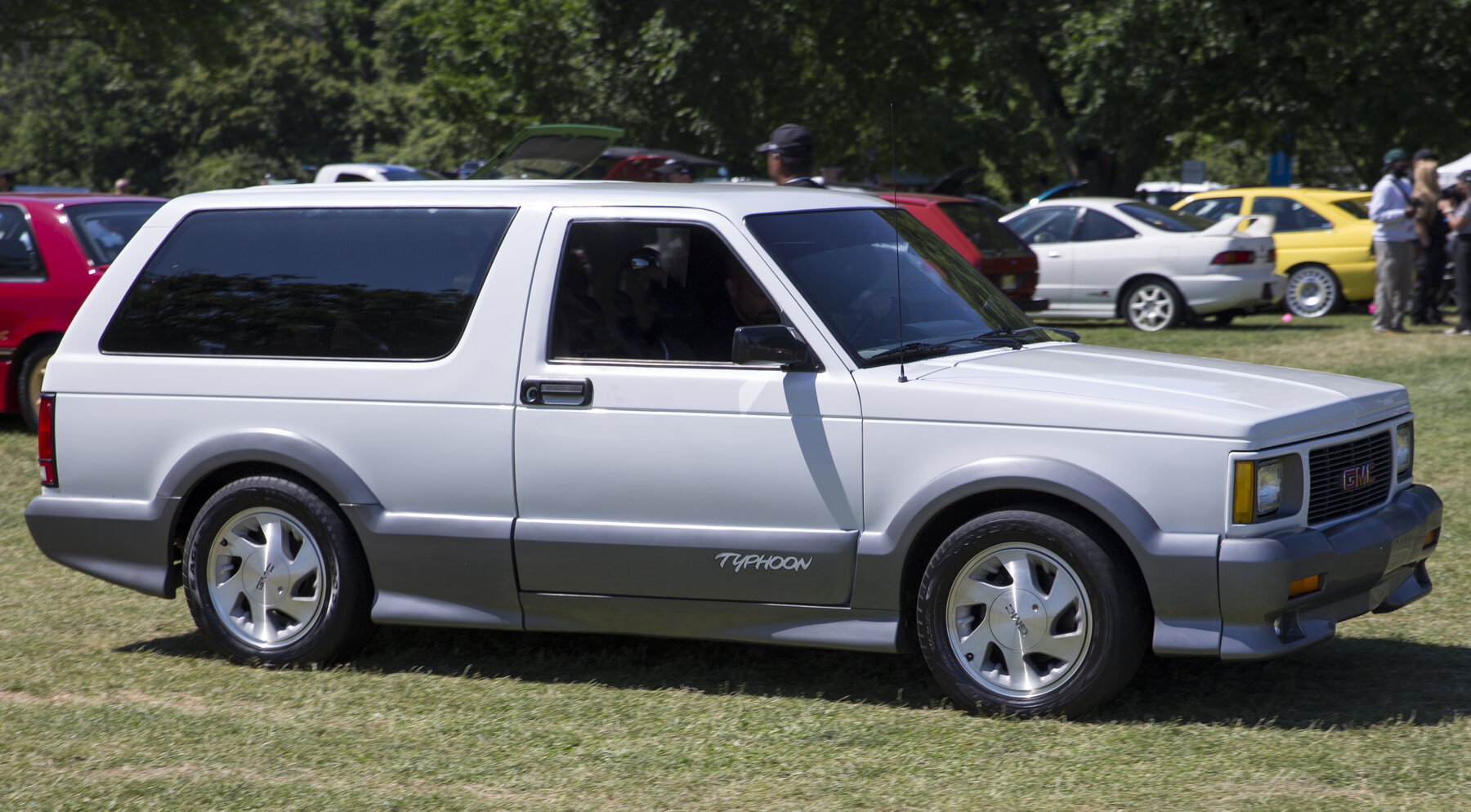 Exact 1992 U.S.-market GMC Typhoon; photographed at the 2024 Greenwich Concours d’Elegance.
